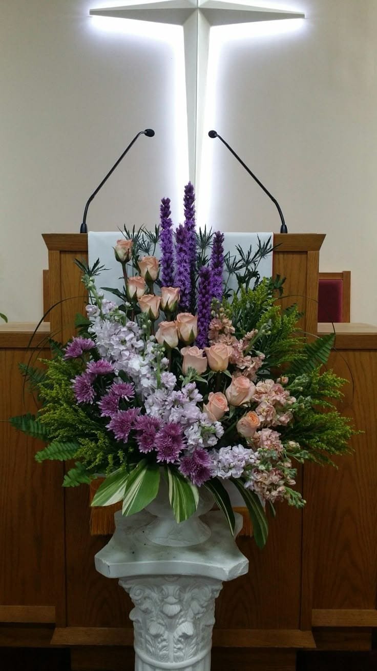 Arranjo permanente para igreja - opção 1