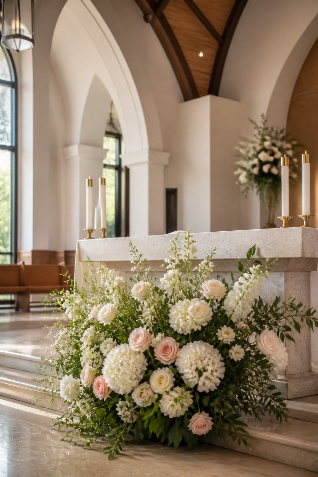 Decoração permanente para igreja