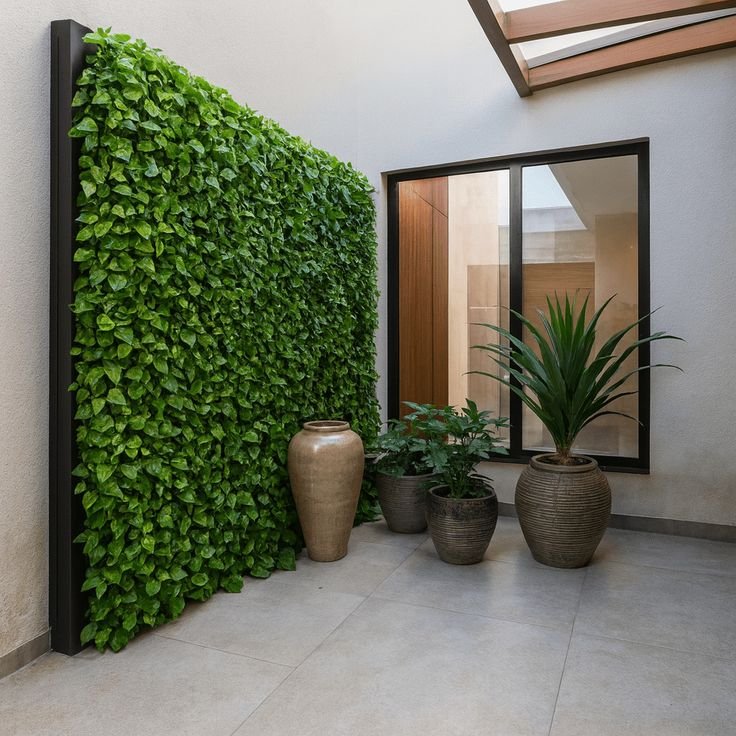 Jardim vertical permanente - opção 8