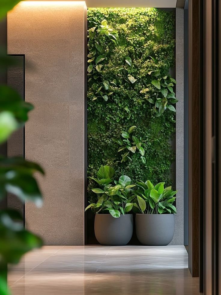 Jardim vertical permanente - opção 10