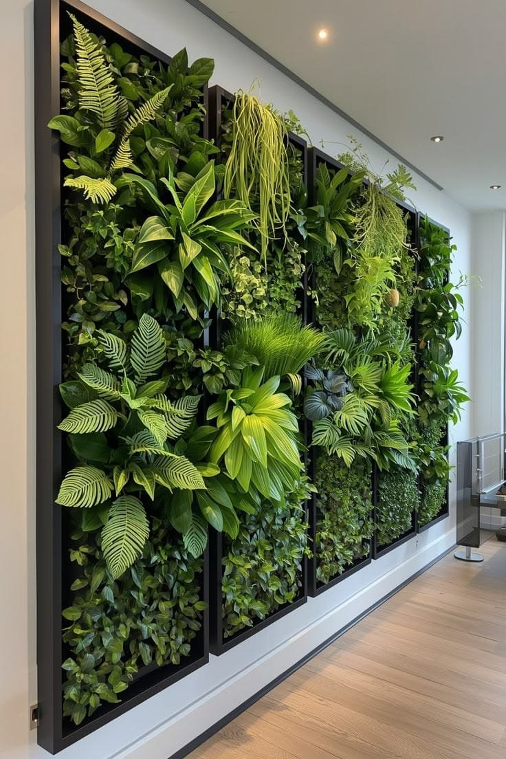 Jardim vertical permanente - opção 12