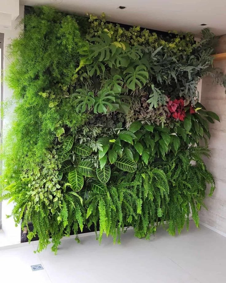 Jardim vertical permanente - opção 15