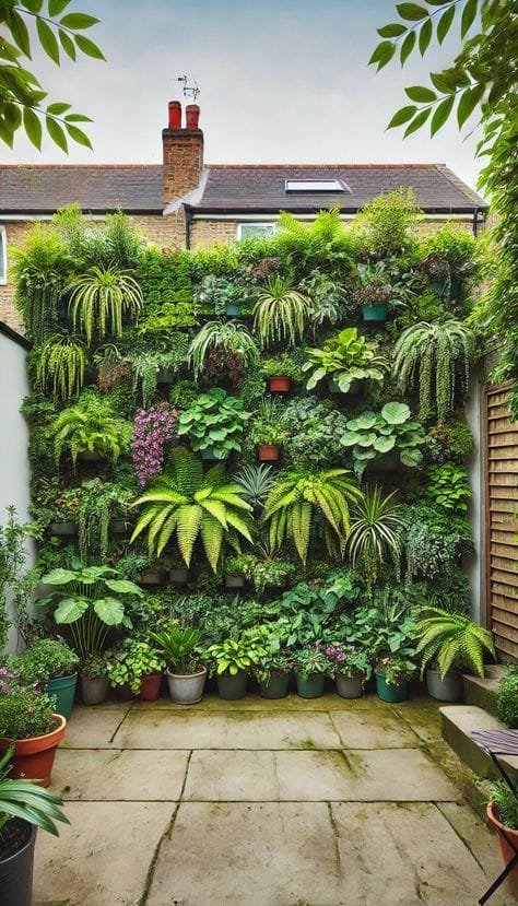 Jardim vertical permanente - opção 20