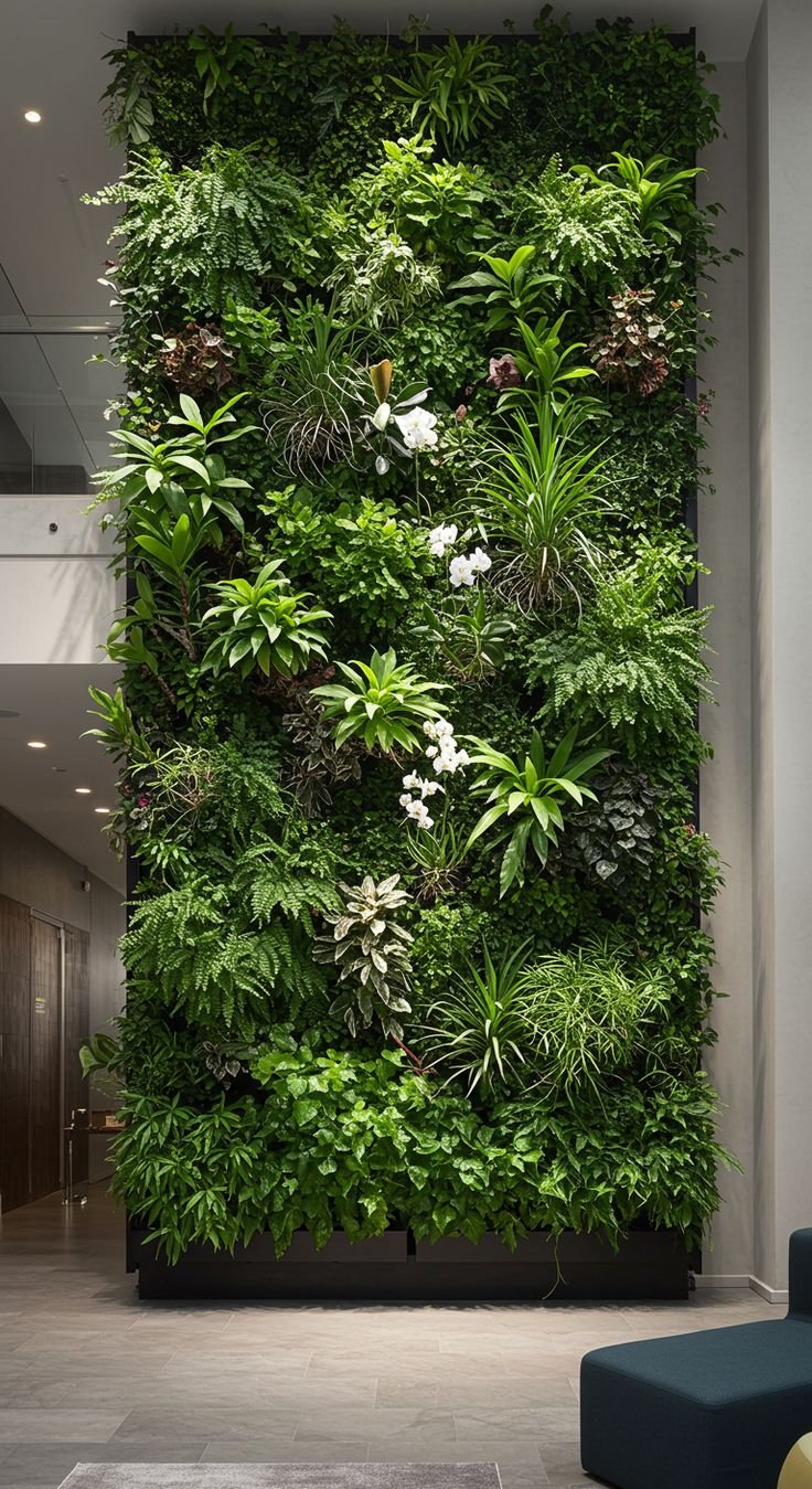 Jardim vertical permanente - opção 21