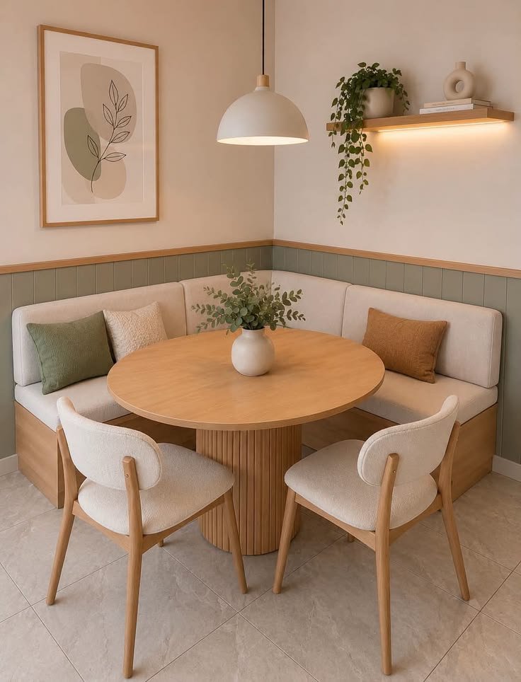 Ambientação residencial com flores e plantas permanentes - opção 2