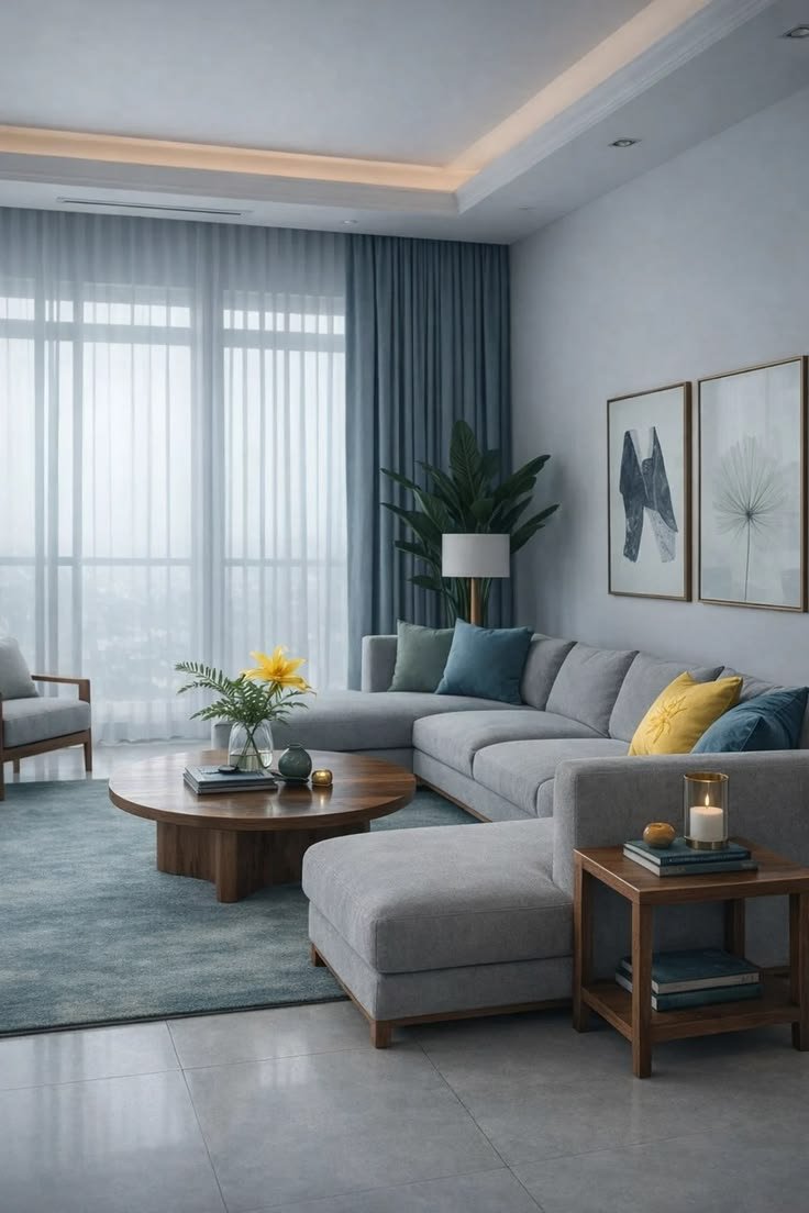 Ambientação residencial com flores e plantas permanentes - opção 21