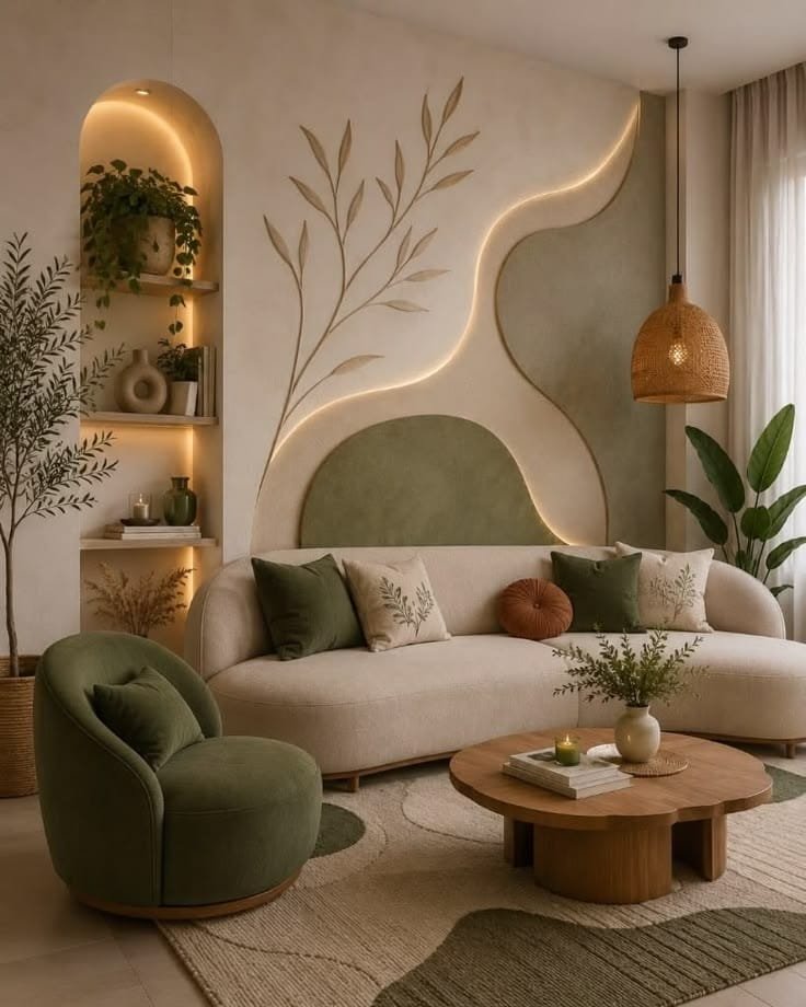 Ambientação residencial com flores e plantas permanentes - opção 22