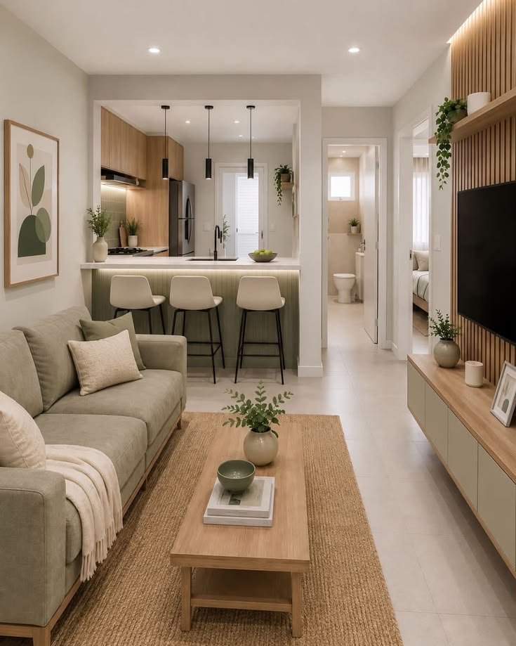 Ambientação residencial com flores e plantas permanentes - opção 32