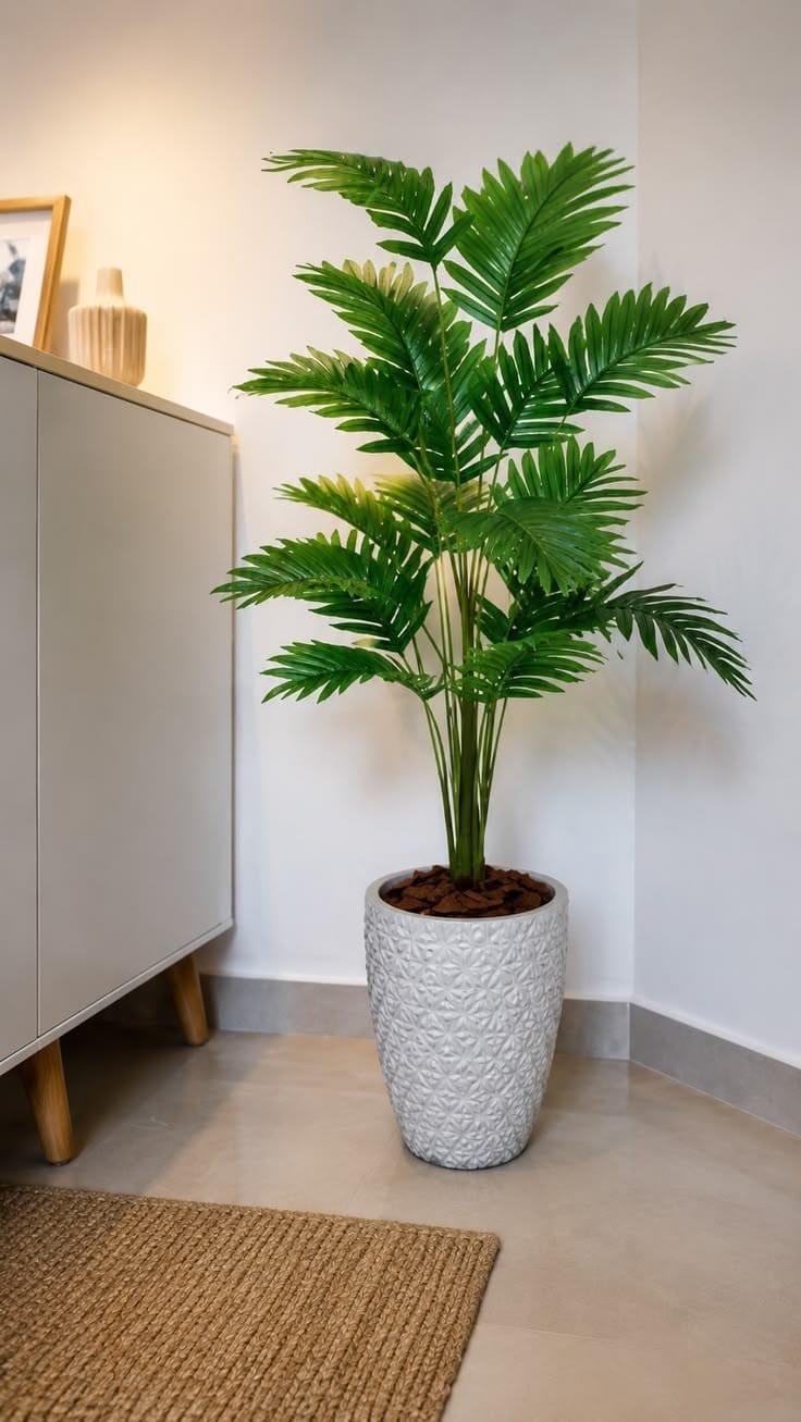 Vaso decorativo com planta permanente - opção 3
