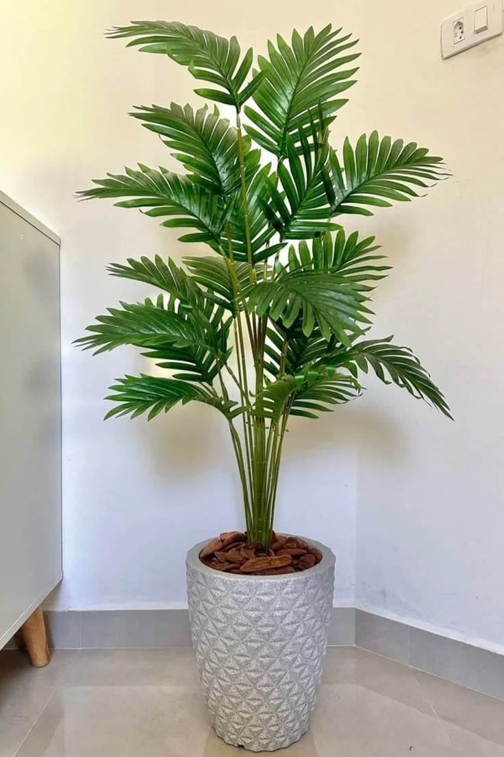 Vaso decorativo com planta permanente - opção 6